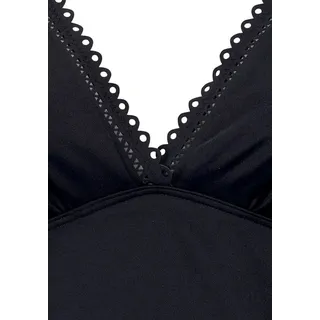 s.Oliver Bügel-Tankini-Top Damen Schwarz 38 Cup D