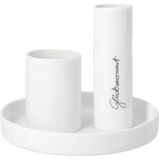 räder 2fach-Vase aus Porzellan Glücksmoment von räder design