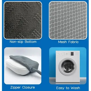 Whirlpool Sitzerhöhung für Erwachsene, beschwerter Spa Booster Seat, 3D Mesh Kissen, für Whirlpool