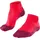 Performance Short Damen Laufsocken 1 Paar Rot/Rose 37-38