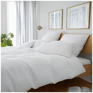 ELEGANTE Pure reinweiß 155 x 220 cm + 80 x 80 cm