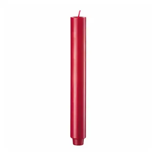 Engels Kerzen Tafelkerze Stabkerze Gegossen Zinnober Ø 3 cm rot