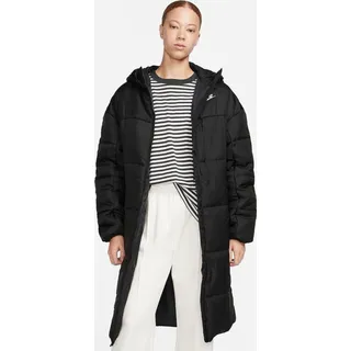 Nike Sportswear Therma-FIT Classics Kapuzen-Parka Damen 010 black/white XL