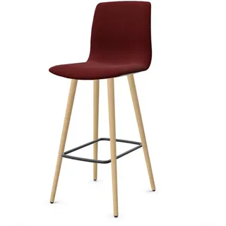 Barhocker A-Nooma 50 - Holzgestell und Stoffbezug