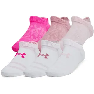 Under Armour Essential No Show 6er Pack) Socken, pink - XS