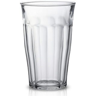 Duralex 1030AB06A0111 Picardie Six Trinkglas, Wasserglas, Saftglas, 500ml, Glas, transparent, 6 Stück