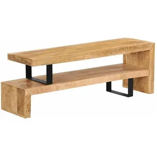 vidaXL TV-Lowboard 4800 x 3800 x 30 cm Braun Massivholz