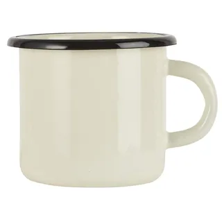 IB Laursen Becher Emaille Butter Cream