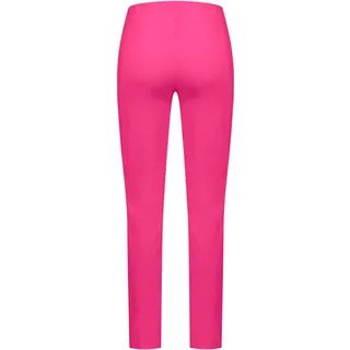 Stoffhose STEHMANN "Loli" Gr. 42, N-Gr, pink (fu x ia fluo) Damen Hosen Stoffhosen mit Schlitz am Beinabschluss
