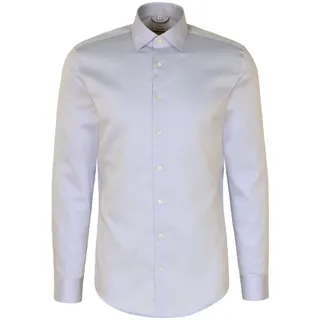 Seidensticker Slim Fit Business Hemd Silber 39