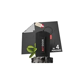 AUTDOOR® Mini Picknickdecke für 4 Personen – nachhaltig aus recyceltem Nylon – ultrakompakt & leicht, Wasserabweisende Stranddecke, ideal für Camping, Picknick & Wandern