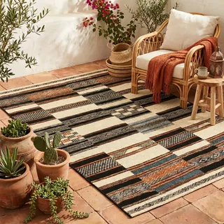 Gino Falcone Outdoor-Africa 41 Outdoor-Teppich 300 x 400 cm Beige