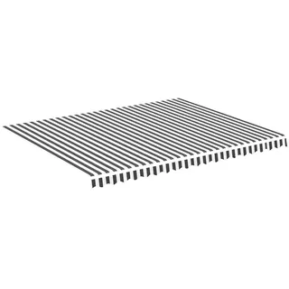 vidaXL Markisenbespannung 4,5 x 3,5 m grau
