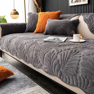 YWQJL Couch Cover Sofabezug Ecksofa L Form couchschoner rutschfest Sofaschoner rutschfest Sofaschutz Sitzfläche Couchhusse for1 2 3 4 Sitzer Schonbezug Sofa Sofahusse,A-90x120cm