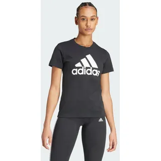 Adidas Loungewear Essentials Logo T-Shirt Black / White S