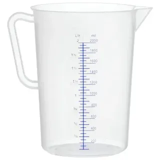 HENDI Polypropylen-Messbecher, 2 L