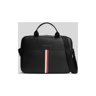 Laptoptasche mit Logo-Detail, BLACK, 1