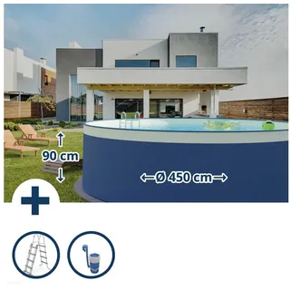 Planet Pool Stahlwandpool rund 0,3 mm 450 x 90 cm