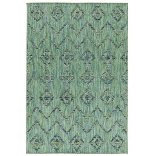 Teppich Outdoor Teppich Beatrice Grün, Teppich Boss, rechteckig, Höhe: 10 mm grün