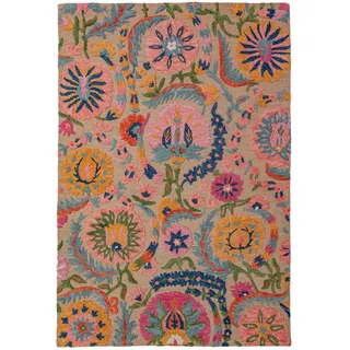 KADIMA DESIGN HEDDA Wollteppich 200 x 300 cm Mehrfarbig