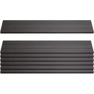 MCW WPC Sichtschutzlatten Savoie 90 x 16 cm Anthrazit 7 St.