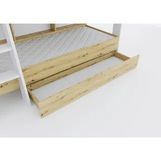 Mid.you Bettkasten, Eiche Artisan, Holzwerkstoff, 165x14x62 cm, Kinderzimmer & Jugendzimmer, Kindermöbel, Kinderbetten, Kinderbettzubehör