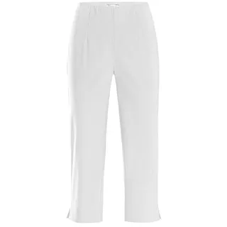 STEHMANN Ina-530 Caprihose Bequem Weiß 42