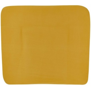 Meyco Baby Wickelauflagenbezug Uni Honey Gold (1-tlg), 85x75cm gelb