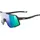 Fahrradbrille One Size Black Matt/Mirror Green