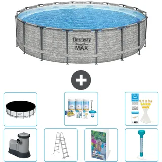 Bestway Steel Pro Max Rund - 549x122 Cm - 8-teilig  S574
