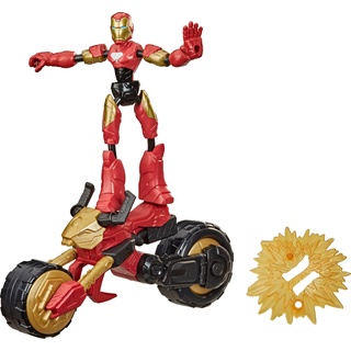 Hasbro Flex Rider Iron Man, Spielzeugfigur