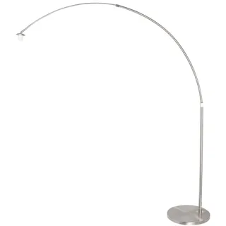 Steinhauer Bogenleuchte 180 cm Edelstahl Silber