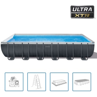 INTEX Pool-Set Ultra XTR Frame Rechteckig 732x366x132 cm