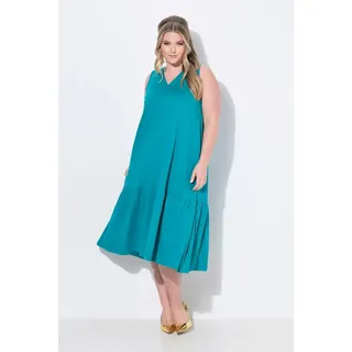 MIAMODA Jerseykleid Midi Grün 46