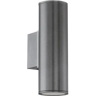 EGLO Außenleuchte Stahl 20,0 cm GU10 2 flammig Anthrazit