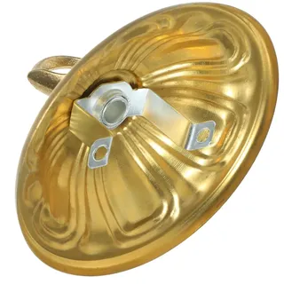 IMIKEYA Baldachin Lampe Deckenbaldachin Lampen Abdeckung Lampenanschluss Decke Lampenbaldachin Geteilte Deckenrosette Hängeleuchte Baldachine Vintage Messing Kronleuchter Haken Kupfer Gold
