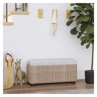 vidaXL Truhenbank Grau 69 cm