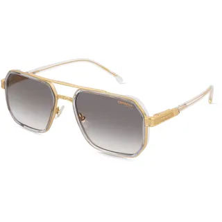 Carrera 1069/S Herren-Sonnenbrille Vollrand Eckig Edelstahl-Gestell, transparent