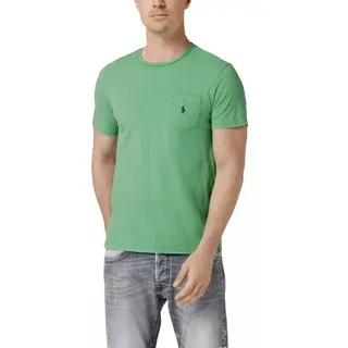 Polo Ralph Lauren T-Shirt Shirt Vintage-Waschung Slim Fit Eine sofortige Authentifizierung über das Ralph Lauren-System möglich grün XXL