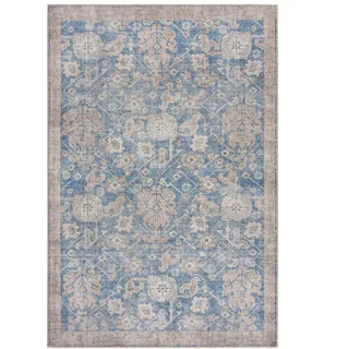 KADIMA DESIGN Webteppich 190 x 290 cm Blau