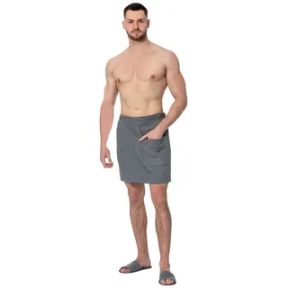 ZOLLNER Saunatuch 44 x 120 cm grau
