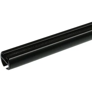 LIEDECO Vorhangstange Innenlaufprofil 1-läufig Ø 16 mm 160 cm Schwarz