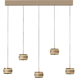 neuhaus pure PURE Falling Rings 5x LED 13 cm eckig braun/schwarz