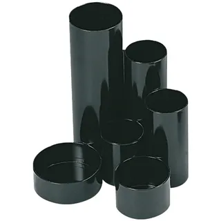 Wedo Schreibtisch-Organizer Kunststoff schwarz 6 St.