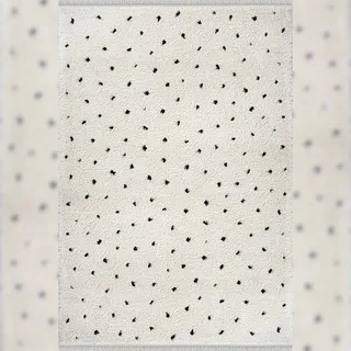 KADIMA DESIGN ATRIO Shaggyteppich 140 x 200 cm Creme