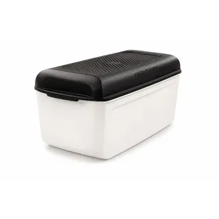 TUPPERWARE Brotkasten BrotMax Junior 2 weiß schwarz Brotkasten