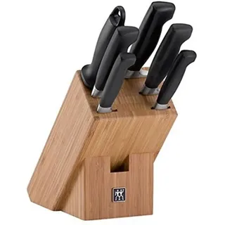 Zwilling Vier Sterne Messerblockset 7-tlg. Bambus Natur 35068-003-0
