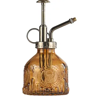 Glasgießkanne Retro Glassprühflasche Pflanze Flower Gießkanne Vintage Pumpkin Style Glas Sprühflasche Zum Gießen Kleiner Pflanzen Im Haus Oder Büro