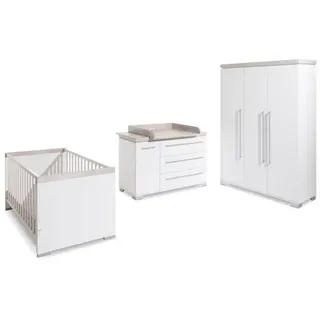 Paidi Babyzimmer-Set Kira 4tlg. Dekor Weiß