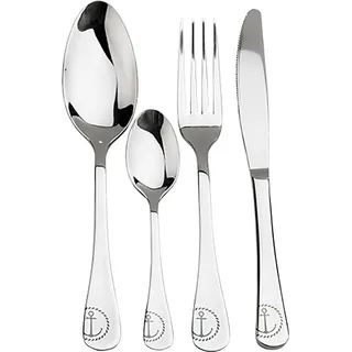 Plastimo Besteckset 24-tlg. Silber